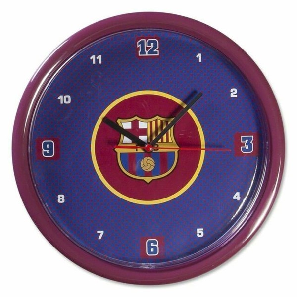FC Barcelona Wall Clock Bullseye Official Licensed Merchandise Football