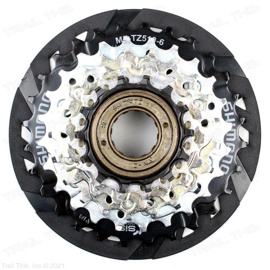 Shimano TZ510 6-Speed 14-28T Bicycle Freewheel Thread-on Type 14
