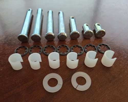 NUEVO Kit de pasador de reparación de brazo de toldo estilo Lippert Solera para autocaravana cámper con espaciadores - Imagen 2 de 10