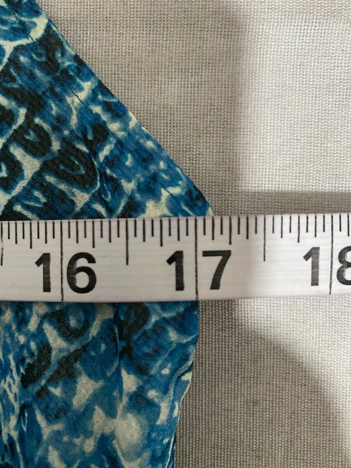 Maxi Vestido Derek Lam Mujer Sin Mangas Sin Mangas Sin Mangas Azul Cuello en V Talla Pequeña Foto 3 de 4