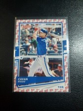 2020 Donruss Baseball One Hundred Parallel #122 Cavan Biggio (08/100)