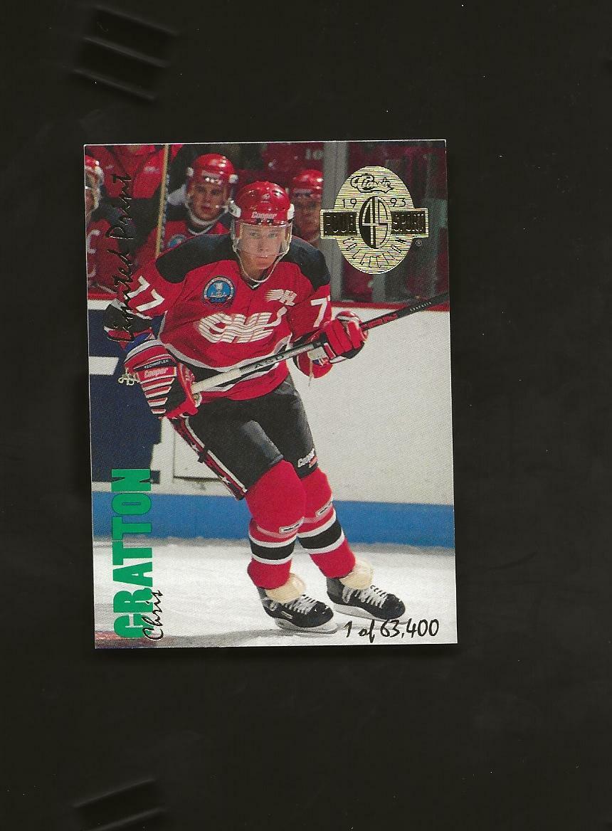 1993 Classic Games Limited Print Hockey Card   Chris Gratton   #LP24