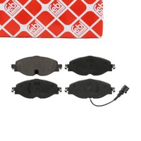febi BremsbeläGe + Warnkontakt FüR VW Golf 7 Passat B8 Audi A1 GBA A3 8V Vorne