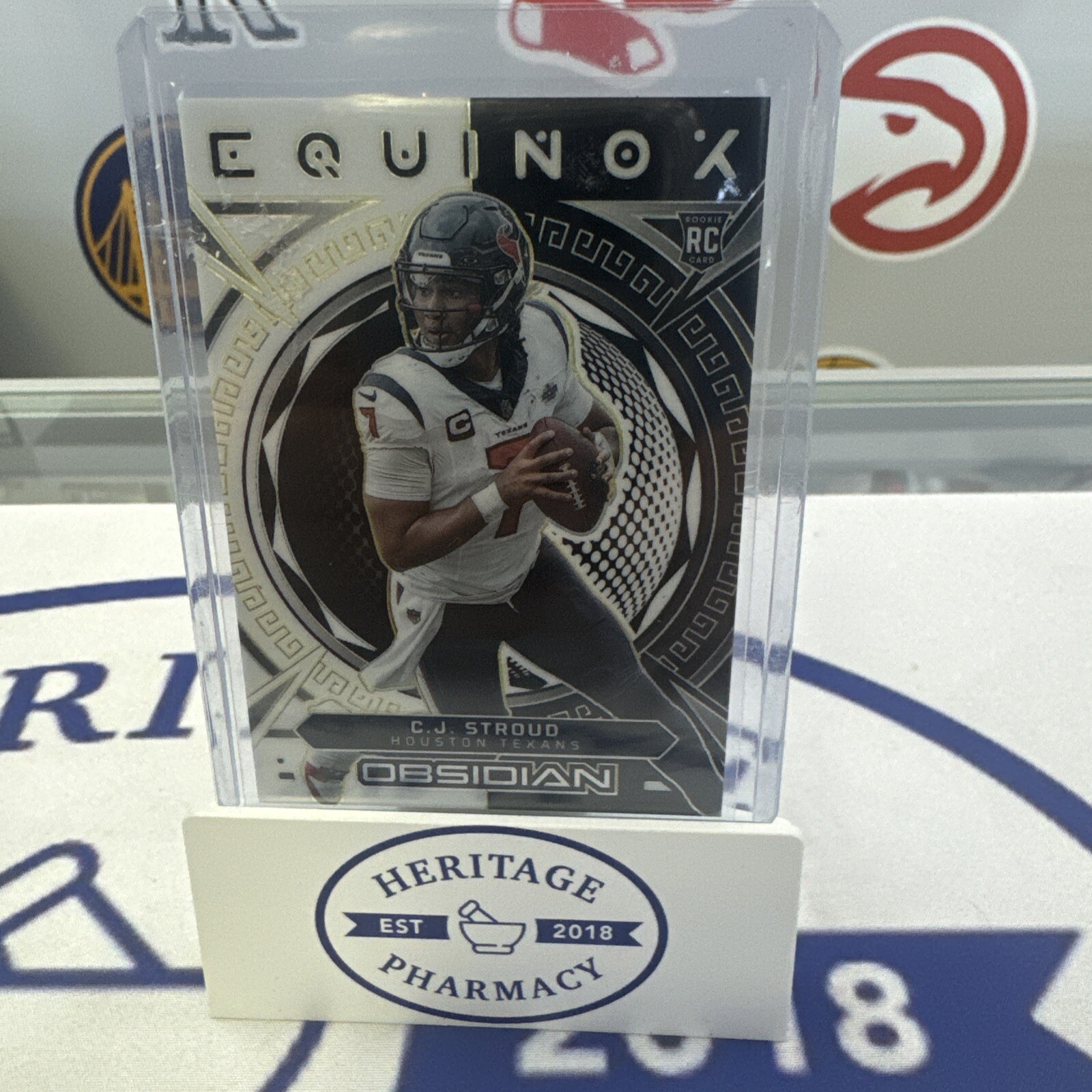 2023 Panini Obsidian - Equinox Yellow Electric Etch #10 C.J. Stroud /25 (RC)