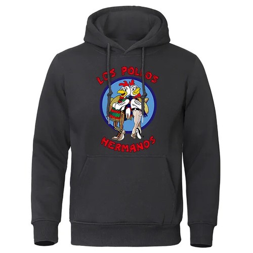 Los Pollos Hoodie Chicken TV Series Overized Harajuku Streetwear - AU Stock - Picture 4 of 14