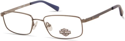 Harley Davidson HD0141T Gunmetal 008 Metal Optical Eyeglasses Frame 51-17-135 RX
