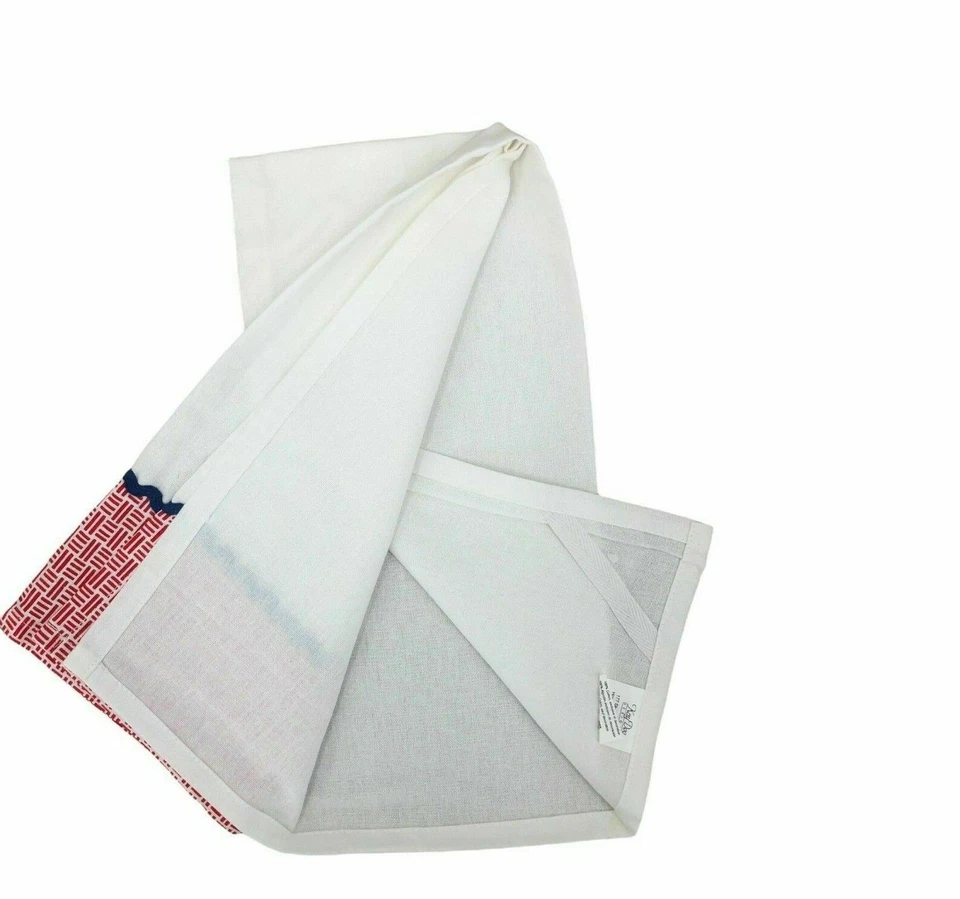 Juego de 2 toallas de té de cocina Kay Dee Designs para atrapar cangrejos frescos 18x28 blanco rojo Foto 3 de 4