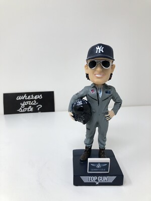 New York Yankees 8/6/21 SGA Gerrit Cole Top Gun Bobblehead