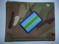 BRITISH ARMY MTP BLANKING PATCH QUEENS ROYAL HUSSARS.