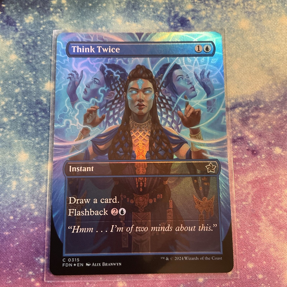 Think Twice (FOIL) x1 - MTG Foundations FDN #315 | eBay