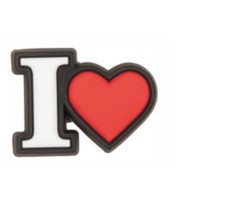 I Heart Crocs Jibbitz