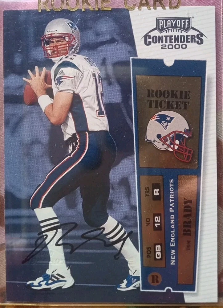 2000 Playoff Contenders Tom Brady #144 for sale | eBay