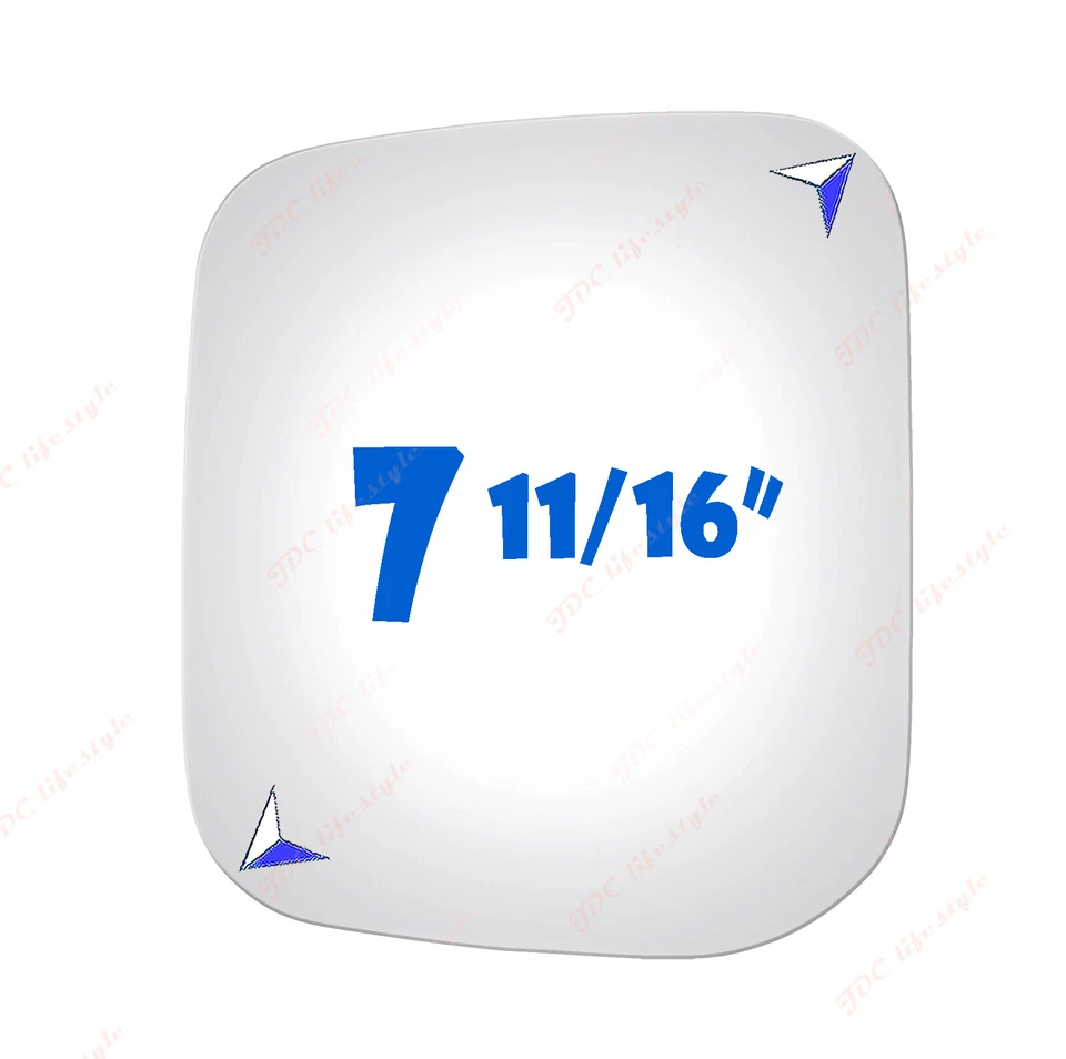 NUEVO para 92-00 Mitsubishi Montero lado izquierdo conductor para espejo manual vidrio #2288 Foto 2 de 4