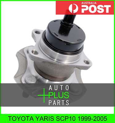 Fits TOYOTA YARIS SCP10 Rear Wheel Bearing Hub | eBay