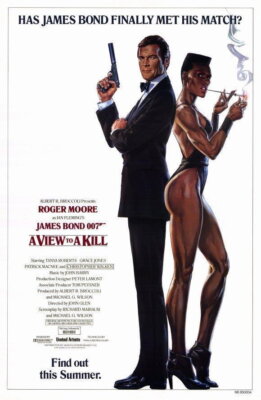 66620 A View to a Kill Movie Roger Moore Wall Decor Print Poster
