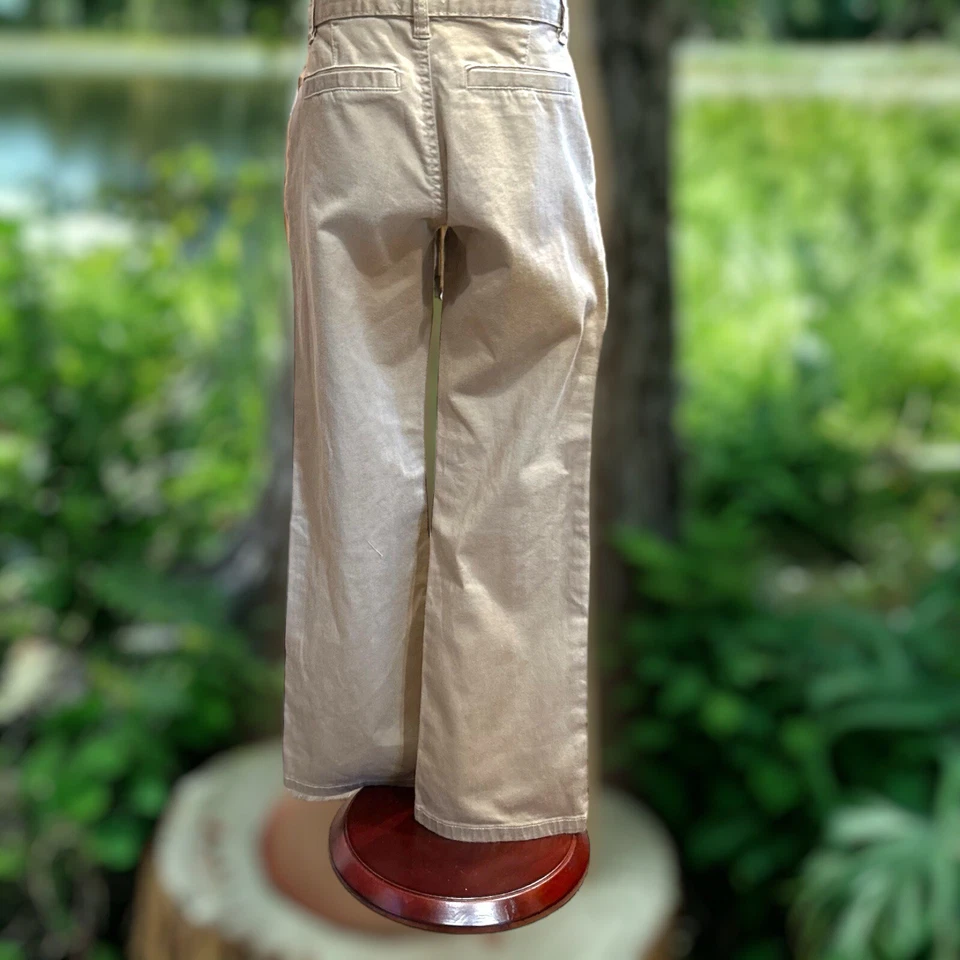 Children’s Place 6x/7 Chinos Button/Zip Adjustable Waistband Unisex Khaki - Image 2 of 4