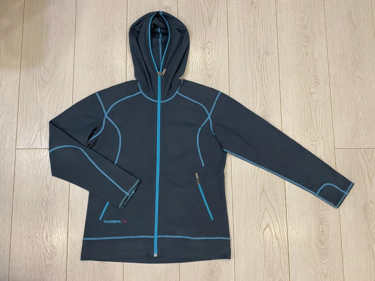 NORRONA / 29 Warm 1 Full Zip Hoodie Norrøna Fleece Polartec Jacket Women's L