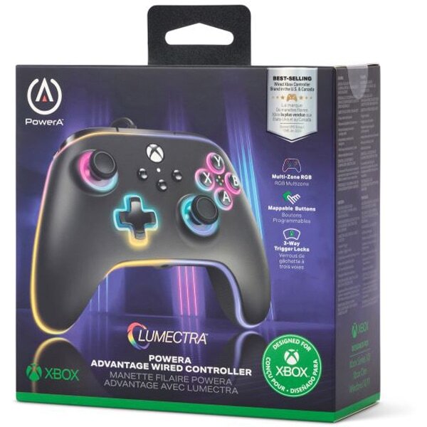 Lumectra Advantage Wired Controller Xbox Series X|S Black