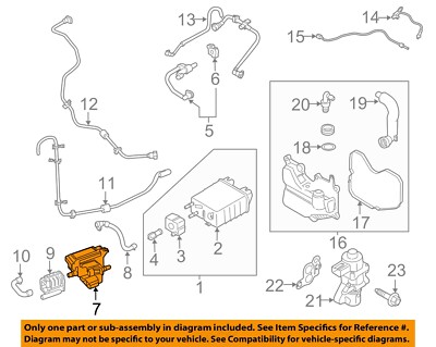 FORD OEM 13-18 C-Max Emission Components-Vapor Separator DG9Z9B328C