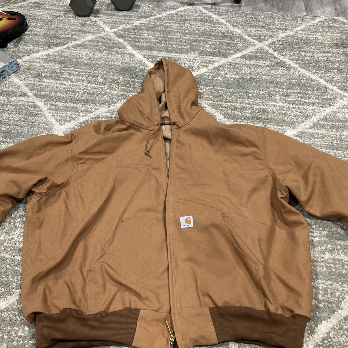 Carhartt J140 Jacket 3XL 125th Anniversary Quilt Lined Brown