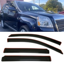 In-channel Smoke Window Visors Sun Vent Rain Guard Fit For 2010-2017 Gmc Terrain