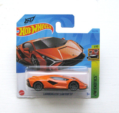 2023 Hot Wheels Lamborghini Sian FKP 37 HW Exotics 1/10