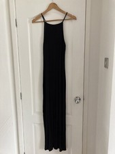 Atmosphere Primark Maxi Black Dress Size 10 Excellent Condition Summer Beach