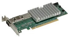 Supermicro AOC-S400G-B1C Std LP 1-port 400G QSFP56DD Broadcom BCM57600