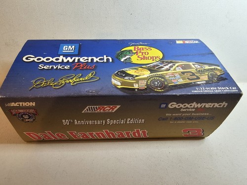 Dale Earnhardt 1998 Bass Pro Shops 50th Anniversary 1/32 Scale Diecast SEALED - Picture 6 of 7