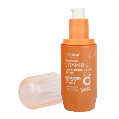 YUDERMA Renewcell Vitamin C + Hyaluronic Acid Serum, 40 Ml | eBay