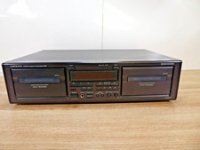 ONKYO TA-RW411 Stereo Cassette Tape Deck Auto Reverse Dual Cassette WORKS