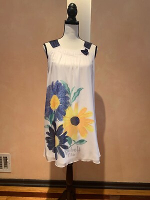 Boboli Chic White Dress New 16T Super Summer Bright