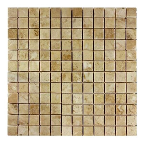 Produktbild von Mosan Mosakflesen Glasmosak Natursten Mosak Grau Matt / 10 Matten