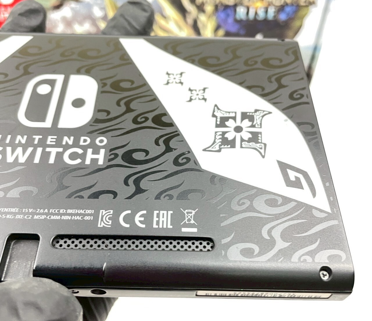 Nintendo Switch HAC-001(-01) Console A Rank Monster Hunter RISE