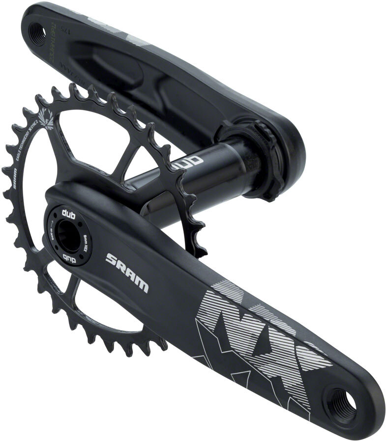 Шатунный вал SRAM NX Eagle 170 мм, 12-ступенчатый интерфейс шпинделя 32t DUB