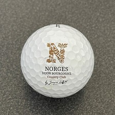 Norges Dijon Bourgogne Country Club France Logo Golf Ball H-17-6 Collectable
