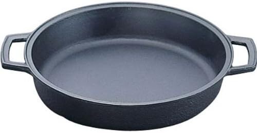 IWACHU Sukiyaki Pot 25cm Cast Iron Nabe Nambu Tekki Nanbu Made in Japan - Picture 3 of 3