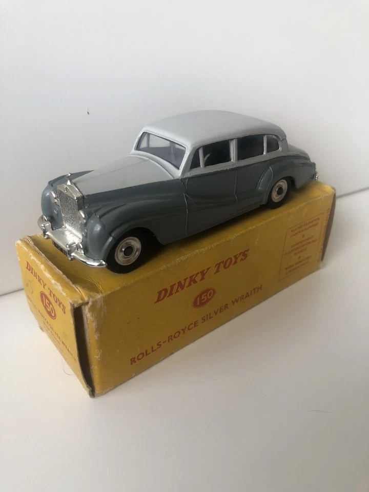 Dinky Toys GB #150 ROLLS ROYCE Silver Wraith en boite - 1/43 - En caja/excelente Foto 3 de 4