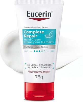Eucerin Complete Repair Hand Cream for Dry Hands - 5% Urea - 78 g