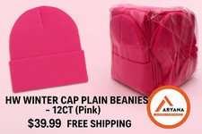 12 Pack Winter Beanie Hats for Men Women, Warm Cozy Knitted Cuffed Skull Cap