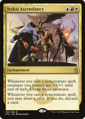 Jeskai Ascendancy #180 (MP) Khans of Tarkir KTK Magic MTG