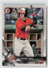 CHANCE SISCO #12 2018 BOWMAN ORIOLES