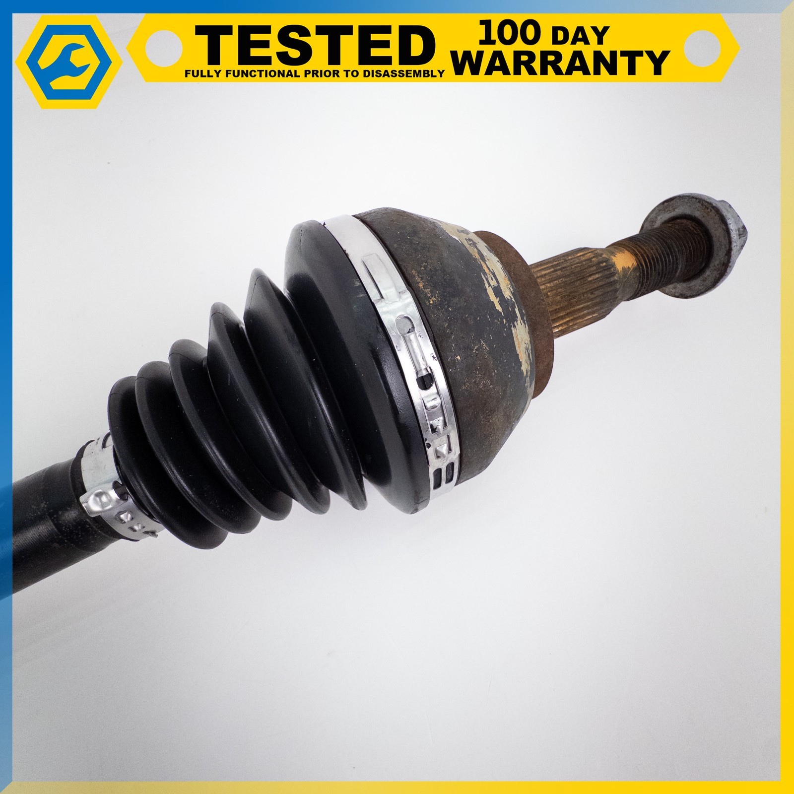 05-13 CHEVROLET CORVETTE C6 XLR REAR RIGHT AXLE HALF SHAFT UNIVERSAL JOINT OEM