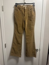 Levi's Women's 726 Flare Straight Brown Corduroy Jeans 28x32 Pants Stretch NWT