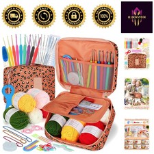 Complete Crochet Supplies Set for Beginners -...