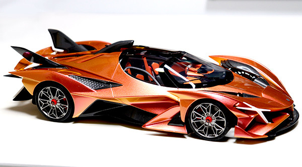 Vip Scale Models 1/18 Apollo Project EVO Metallic Orange 429276 | eBay