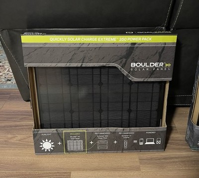Goal Zero Boulder 30 Watt Solar Panel #32201   NIB