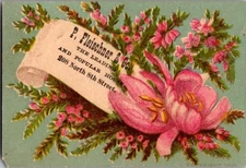 Antique Victorian Trade Card - P. Fleischner 
