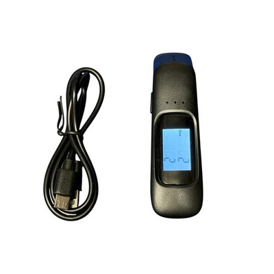 Alkoholtester hochpräzise | Präzises Promillemessgerät mit LCD-Display & DREI-Fa