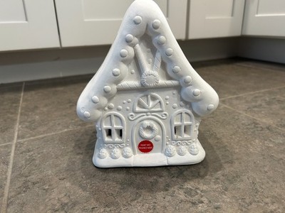 ArtMinds Ready to Paint Plaster Gingerbread/Candy House, Christmas, fromMichaels